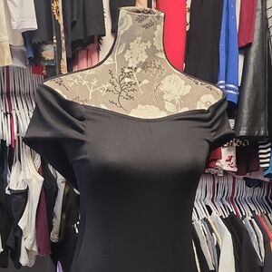 PrettyLittleThing Black Body Con Dress